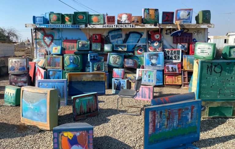 Bombay Beach TVs, The Sultan Sea Bombay Beach TVs, The Sultan Sea