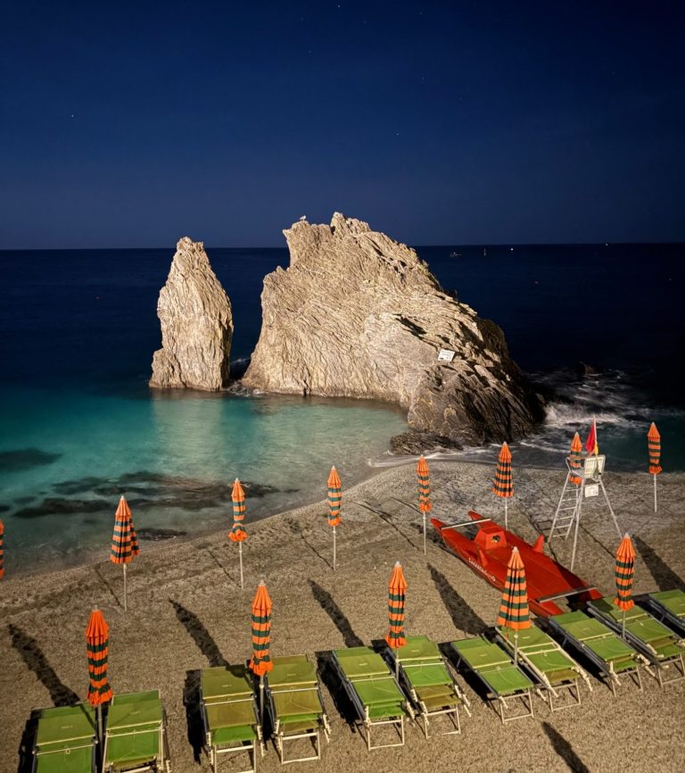Monterosso Beach at Night
