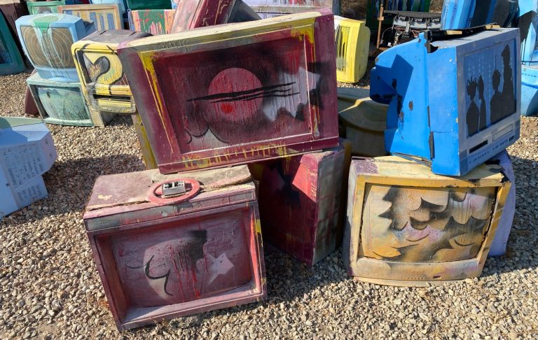 Bombay Beach TVs, The Sultan Sea Bombay Beach TVs, The Sultan Sea