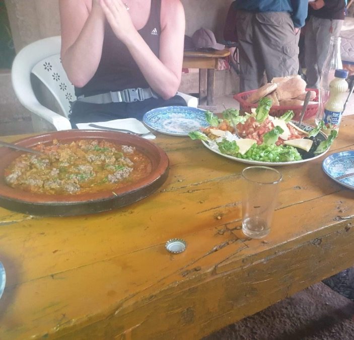 Typical food served at the refuge. Pastas, salads, couscous etc Typical food served at the refuge. Pastas, salads, couscous etc