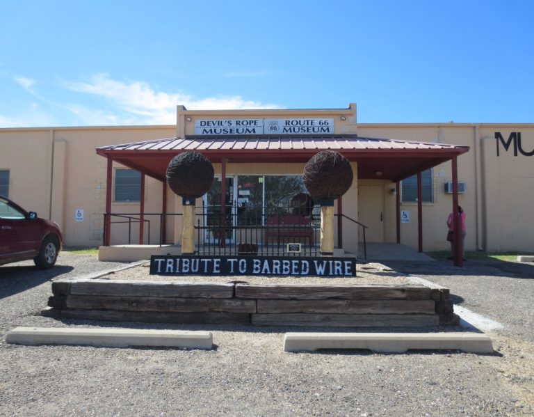 Exterior of The Devil's Rope Museum